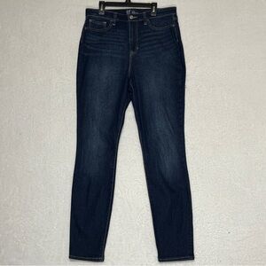 GAP Women’s High Rise Favorite Jegging Dark Wash Skinny Jeans Size 10 Long